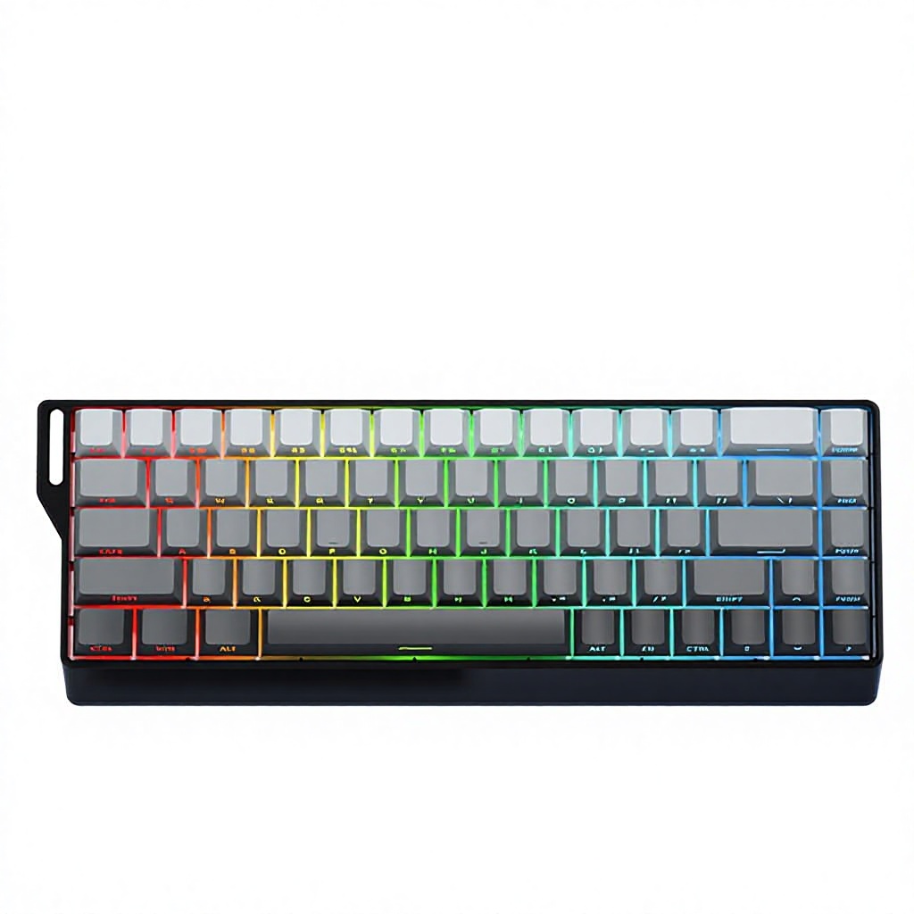 Midnight black mechanical switch