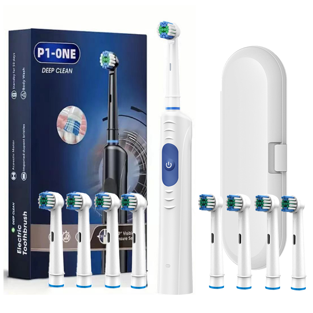 White 8pcs head and travel