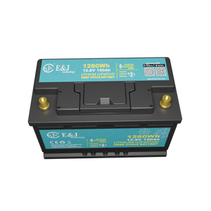 Tự sưởi ấm din80 loại H7 Kích thước bluetooths pin Lithium ion 12V 100AH LiFePO4 gói cho ứng dụng nhiệt độ thấp - Product Image 5