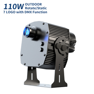 LVD/ISO/CE Waterproof 110W Outdoor Advertising Light IP67 Projection Sign Light DMX512 <strong>Logo</strong> <strong>Led</strong> 7 Gobo Projector - Product Image 1