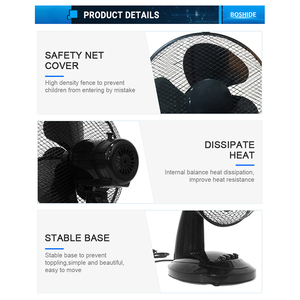 Nhà Cung Cấp Thiết Bị Nhà Bàn <span class=keywords><strong>Fan</strong></span> Bảng 12 Inch Quạt Cầm Tay Bảng <span class=keywords><strong>Fan</strong></span> Với Ba Tốc Độ Gió Năm Lưỡi - Product Image 5