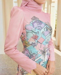 Modern Elegant Aju Kurung <strong>Kebaya</strong> Baju Kurung Traditional Muslim Clothing for <strong>Sale</strong> Abaya Dress
