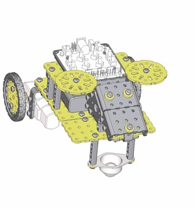 RS3090 açık kaynak DIY yapımcısı eğitim yapı taşları kiti okul öğrencileri için kök robotik