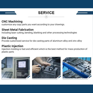 Dobradiça personalizada da porta do armário Viúva Pom Nylon Abs Peças Precisão Cnc Usinagem Parte - Product Image 5