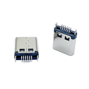 USB3.1母type-c16插针类型-c型插座立式-c型16p母端子连接器 - Product Image 2