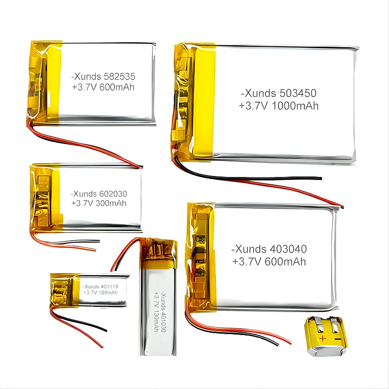 Batería de polímero de litio recargable, 3,7 V, 7,4 V, 11,1 V, 12V, 150mah, 280mah, 600mah, 5000mah, 20000mah