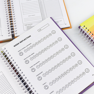 Taccuino da viaggio con stampa cartaceo con rilegatura a spirale personalizzata Whosale - Product Image 4