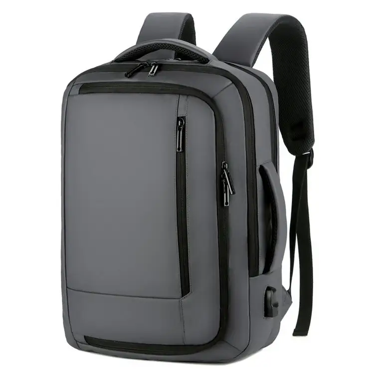 Zaino impermeabile per borsa da viaggio da viaggio per scuola portatile per studenti con ricarica USB per donne e uomini