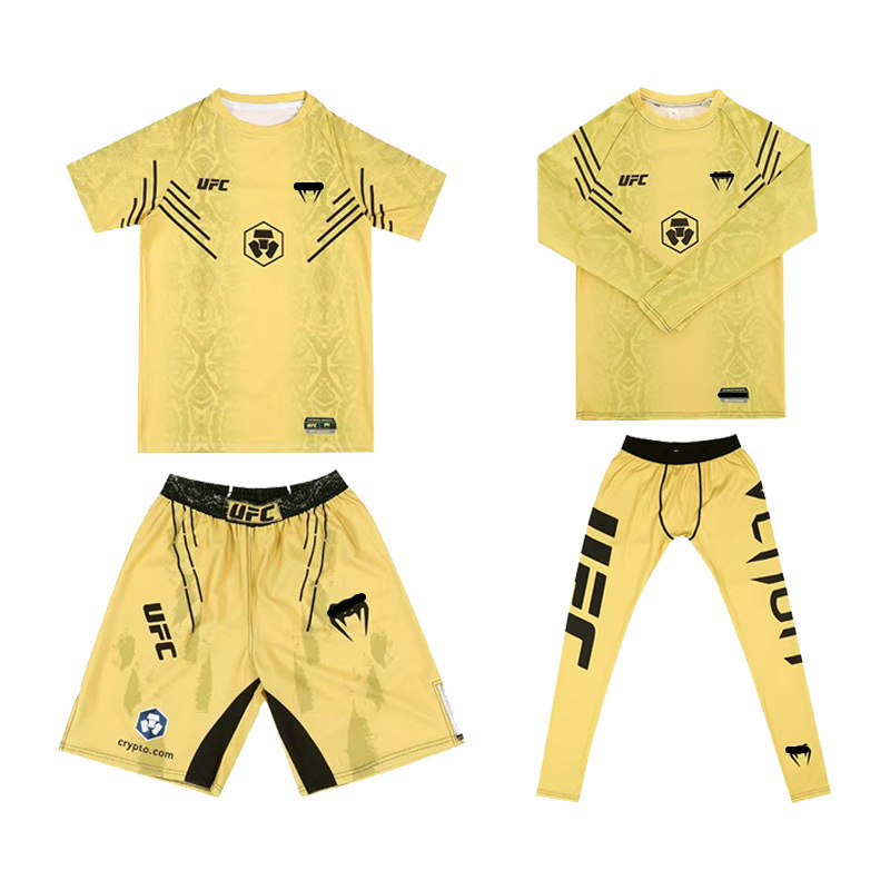 Yellow four-piece set