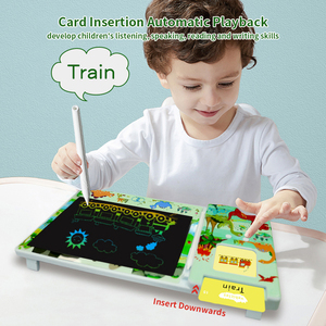 Customize <strong>Language</strong> Intelligent Learning Machine for Kids Talking Flash Cards With LCD Writing Drawing Board - Product Image 2