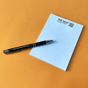 高品质定制印刷A4 A5 A6撕开酒店记事本带Logo定制办公记事本 - Product Image 3