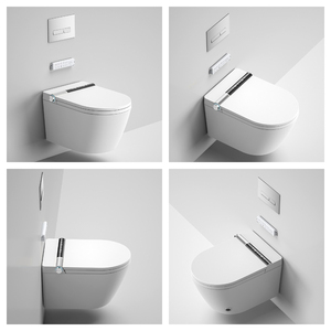 衛生陶器自動ビデワンピースWcインテリジェントウォールハングマウントスマートトイレリモコン付きinodorointeligente - Product Image 3