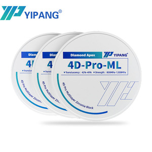 Meerlagig Zirkonium 4d Pro Ml Aangedreven Keramische Machines Aangedreven Voorgearceerde Zirkonia Blokken Tandheelkundig Laboratorium - Product Image 2