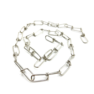 Hongsheng金属ツイストリンクチェーン1.5mm/2.0mm/2.5mm/3.0mm/3.5mm/4.0mm/5.0mmチェーンリンク - Product Image 3