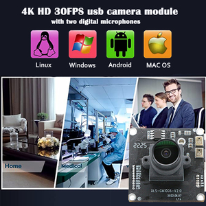 IMX415 CMOS USB <strong>Camera</strong> Module with Digital Microphone 30FPS for Video Conferencing - Product Image 5