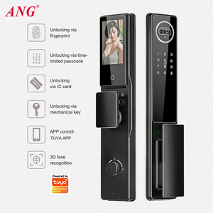 Multifunzione Tuya Wifi 3D riconoscimento facciale serratura della porta con schermo HD IPS in tempo reale Intercom Video Smart serratura della porta - Product Image 4