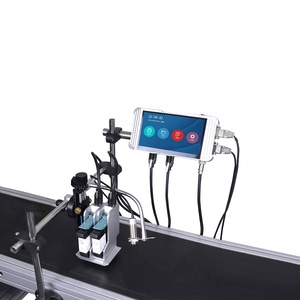 Multifunktion ale intelligente Maschine für Rohrrohr Metall Stahl karton QR-Logo Marken etikett Datums code Tinten strahl drucker Gerät - Product Image 5