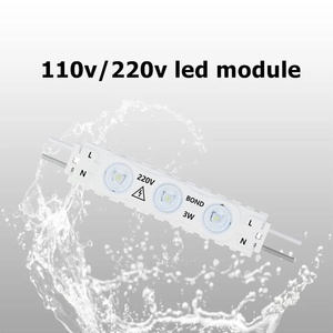 3 leds su geçirmez modül AC 110V/220V 22mm Ip67 LED tabela için su geçirmez LED modülleri - Product Image 4
