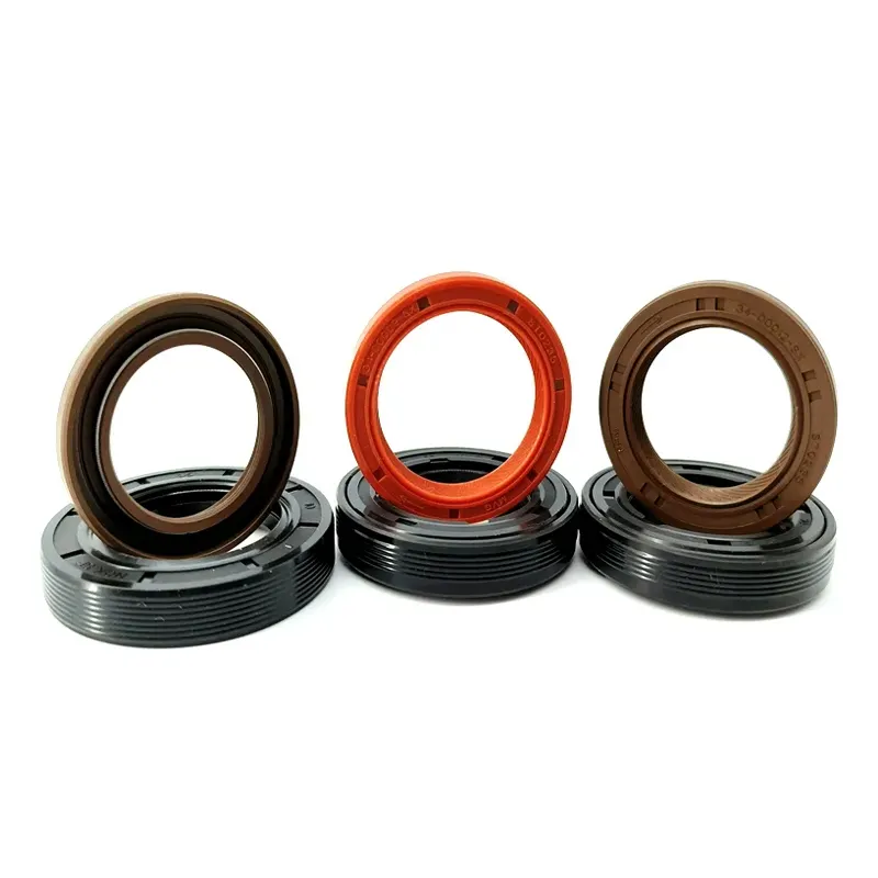 China Selo De Óleo De Borracha Fabricação Fornecimento NBR FKM ACM Silicone PTFE Rotary Shaft Seal Alta Pressão TC Oil Seal