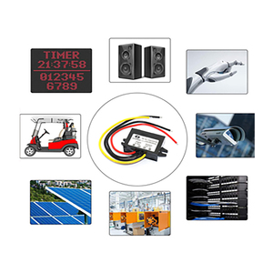 Convertidor reductor de CC, fuente de alimentación de 12V, 24V a 3A, 15W, 8-32V, módulo Buck, Mini USB, Micro USB, macho, hembra, tipo C, adaptador