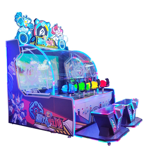 新しい4人用シューティングゲームコンソールコイン式ゲームコンソールマルチエントリーゲーム機器 - Product Image 3