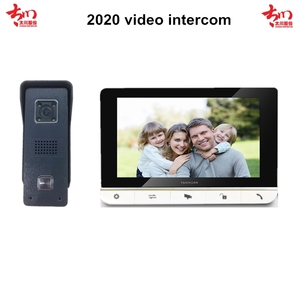 2 Apartment Villa 2 <strong>Way</strong> <strong>Intercom</strong> <strong>Wired</strong> Video Door Phone CE ROHS <strong>Intercom</strong> <strong>System</strong>