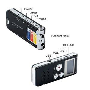 Professional Mini USB Flash Drive 8G/16G MP3 Player and Audio <strong>Recorder</strong> Mini Dictaphone Voice <strong>Recorder</strong> - Product Image 3