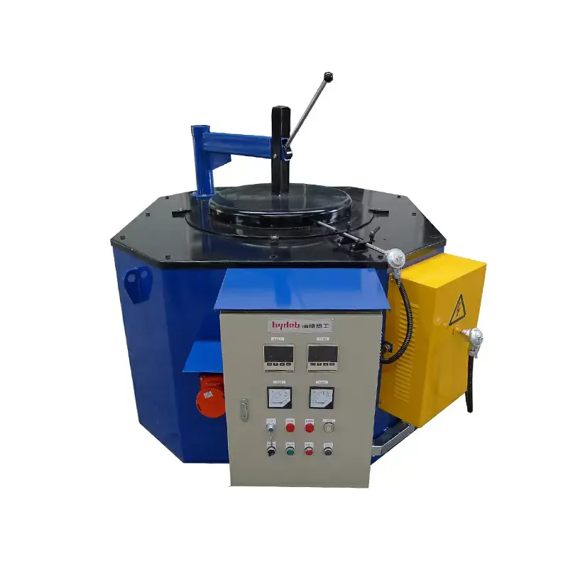 Stationary aluminium melting crucible furnace Furnace metal melting furnace