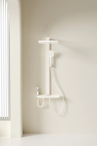 Cabezal de ducha LED Digital estilo llave inteligente, latón resistente a la corrosión, Control táctil suave/masaje/chorro para hoteles, villas, cerámica - Product Image 4