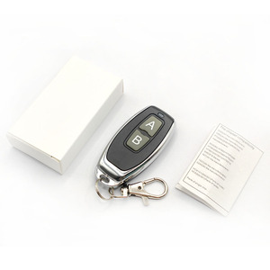 2 pulsanti porta Garage telecomando 433MHz 433.92 MHz Clone fisso trasmettitore codice 433 cancello portachiavi mano trasmettitore - Product Image 1