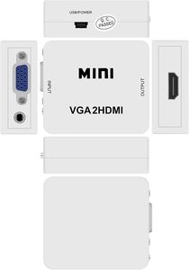 Portable VGA to HDMl Converter für Reisen-Kompaktes Design mit USB-C Leistung (Mac/Windows/Linux) - Product Image 5