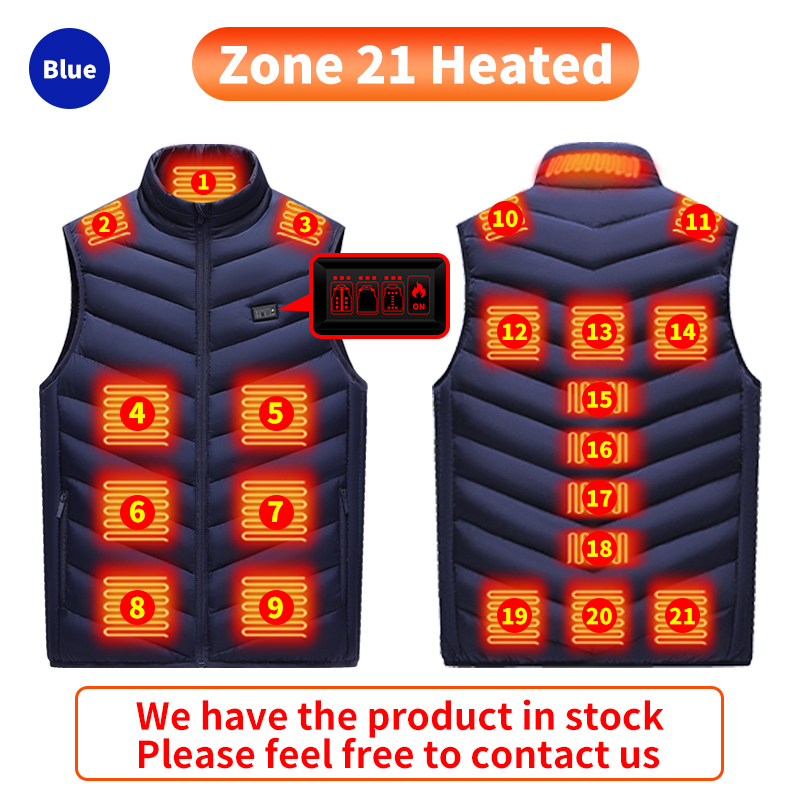 Blue 21 zones Heated