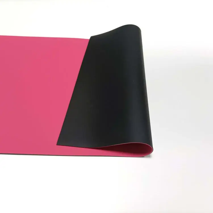 Benutzer definierte zweifarbige Farbe geschmackloses Silikon gute Elastizität rutsch feste Latex Silikon Gummi platte