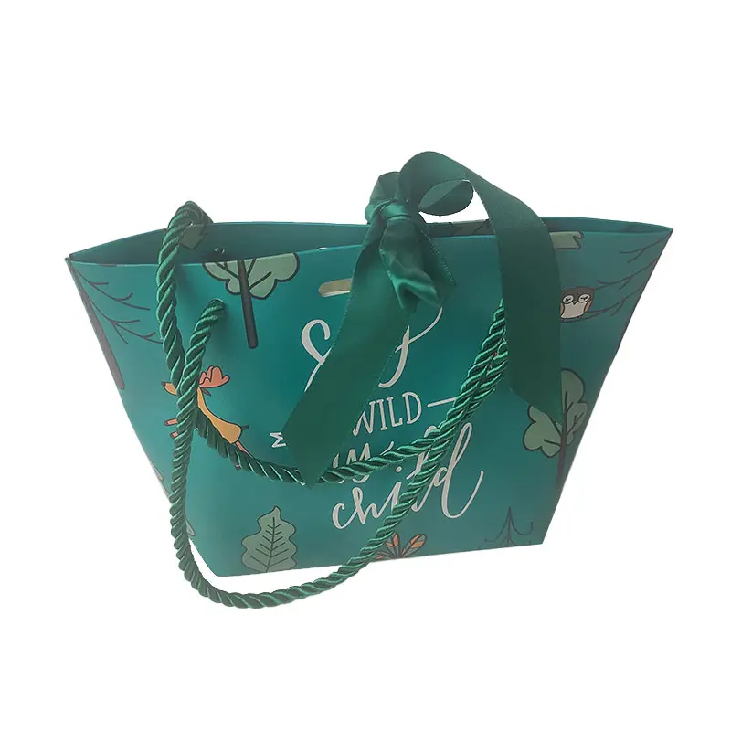 Custom Luxury Kraft Gift Craft Shopping Paper Hand Bag With Handles Cardboard Paper Bags