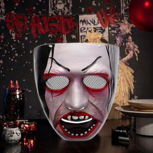 Cosplay Masks for Halloween Masquerade Jigsaw Ghostface Funny Scary Movie Adult Creepy Masks for Mens for <strong>Horror</strong> Parties - Product Image 1