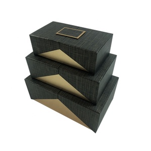Scatole di carta del mestiere della scatola d'imballaggio dei gioielli del contenitore di regalo del cartone di piegatura di rettangolo di qualità superiore su ordinazione della fabbrica - Product Image 3
