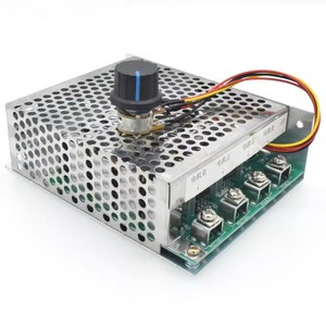 Regulador de velocidad del motor de CC 12V24V36V48V módulo de accionamiento de alta potencia controlador PWM 0-100A pantalla digital - Product Image 5