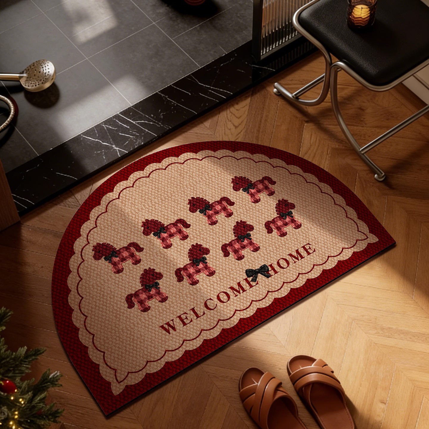 ม้าผูกโบว์