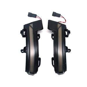 Autocar araba füme Lens LED yan ayna Octavia 5E3 NL3 NR3 5E5 için dönüş sinyal ışığı reflektör - Product Image 3