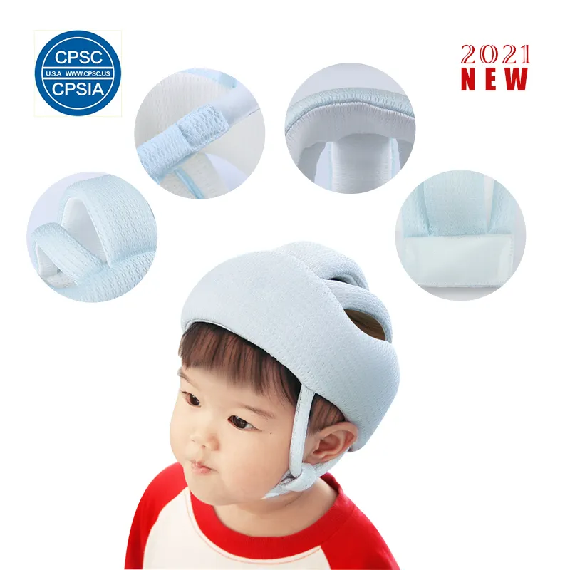赤ちゃん調節可能な安全ヘルメット子供用ヘッドガード子供用幼児用保護ハーネス/