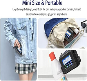Mini Batch Code Tragbare Handheld Schnellt rocknende Tinte Chargen nummer Bild Logo Druckmaschinen - Product Image 5