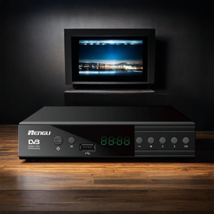 ホットセールWIFI H.264/H.265 DVB T2 TVレシーバーデコーダーYoutube dvb-t2 2Kセットトップボックスhddvbt2レシーバー - Product Image 1