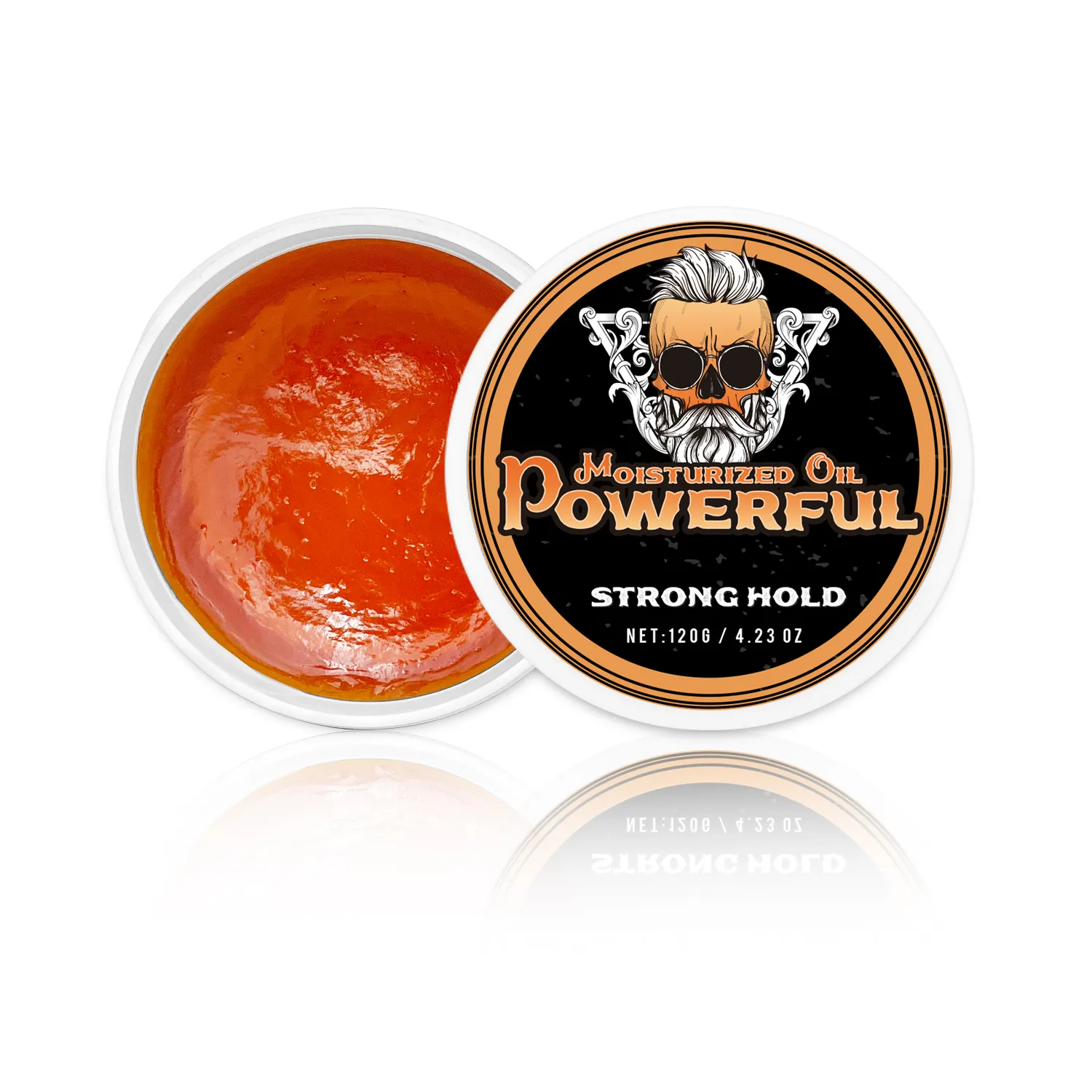 Private Label Hair Pomade Strong Hold Premium Water Based Pomade Men Styling Product Cera De Cabelo Para homens