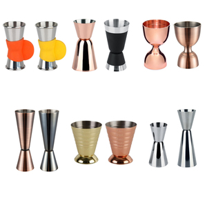 Paslanmaz çelik çift taraflı atış jigger 15ml 30ml 45ml 60ml bakır altın tunç siyah kaplama jigger kişiselleştirilmiş logo ile - Product Image 3