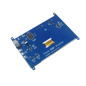 Himbeer pi ZERO/3B/4B 7-Zoll-IPS-kapazitives Touchscreen-Touchscreen-HD-Display mit Halterung - Product Image 3