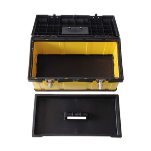 21 Inch <strong>Tool</strong> <strong>Box</strong> <strong>With</strong> Handle Compartment Storage Organizers Toolbox for Hardware <strong>Tool</strong> Soldering Iron Accessories <strong>Box</strong> - Product Image 5