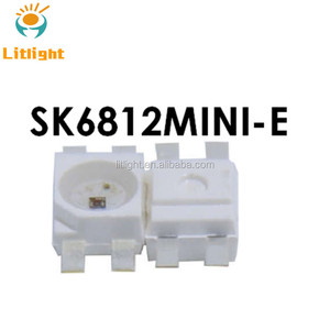 SK6812MINI-<strong>E</strong> Programmable Light Emitting Diode IC Embedded Dream Color <strong>RGB</strong> Addressable Reverse Mount <strong>LED</strong> Chip SMD for Keyboard