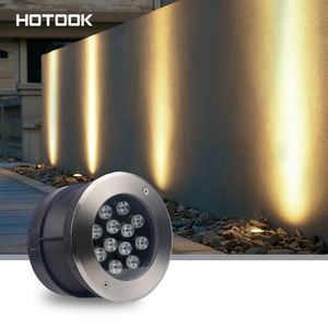 Hotook Ngoài Trời IP68 Không Thấm Nước Có Thể Điều Chỉnh 24V/12V Cảnh Quan LED Đèn Ngầm 100Mm 120Mm 3W Bê Tông Sàn Đèn Ingoround - Product Image 1