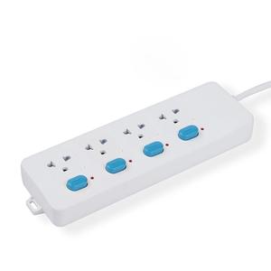 Seebest低価格4ウェイ16A250V電気延長ソケットユニバーサルソケットスイッチ/安全シャッター付きスマート電源ソケット - Product Image 2