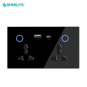 WIFI 2组开关插座，带1个USB + 1个C型端口智能开关插座 - Product Image 6